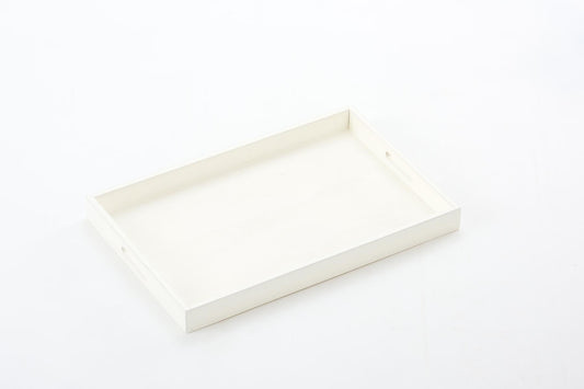 Wooden Tray ( 37.5×24.5cm )-White