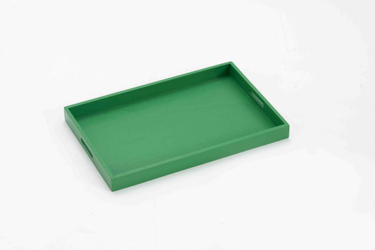 Wooden Tray ( 37.5×24.5cm )-Dark Green