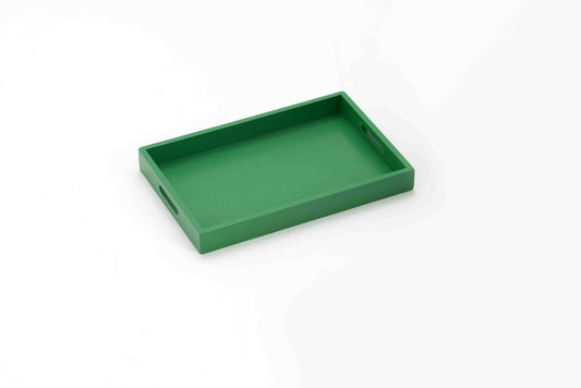 Wooden Tray with Handle (20*30cm )-Green