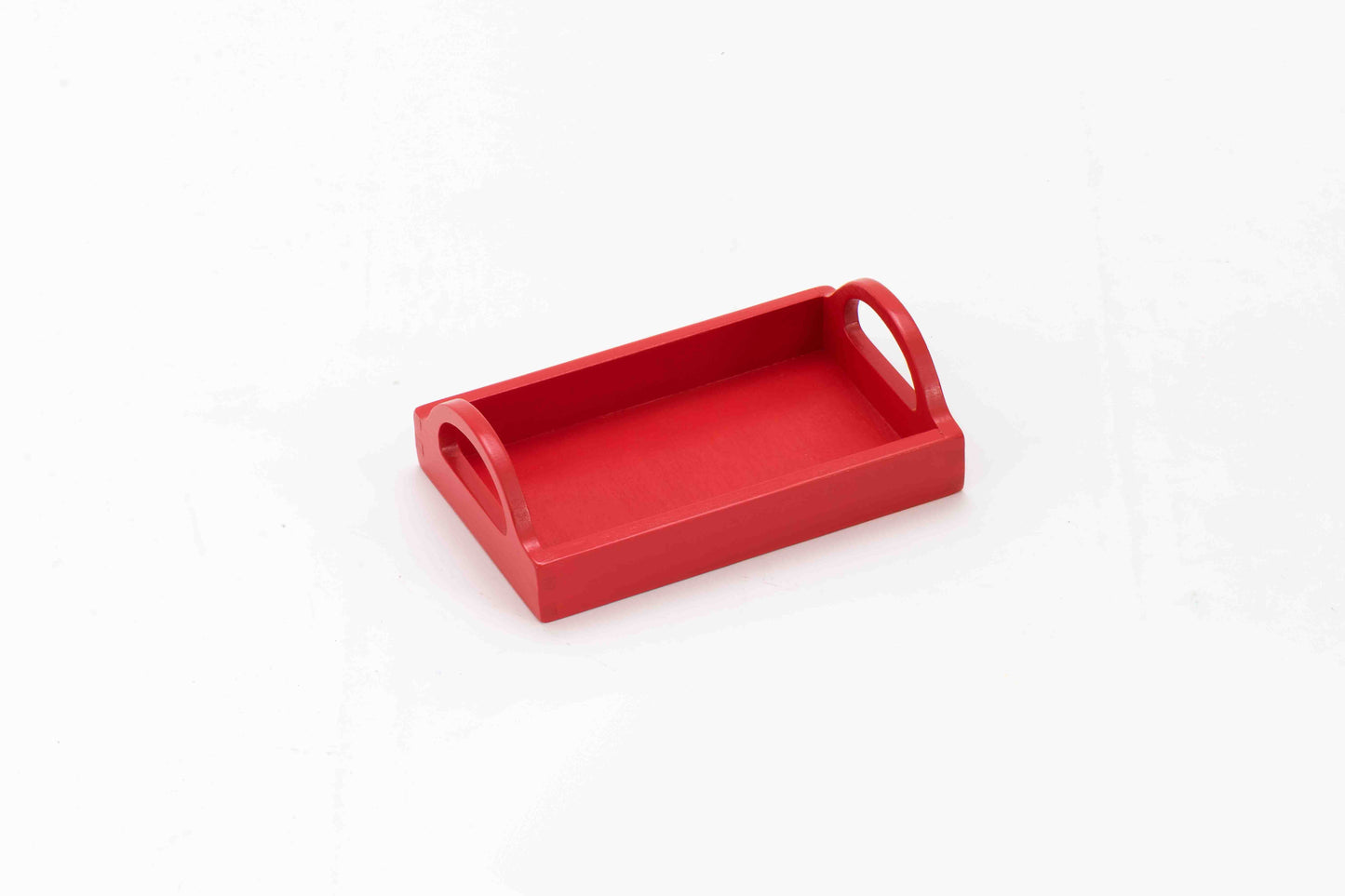 Trays-Small with Handle-16.5*10 cm-Red