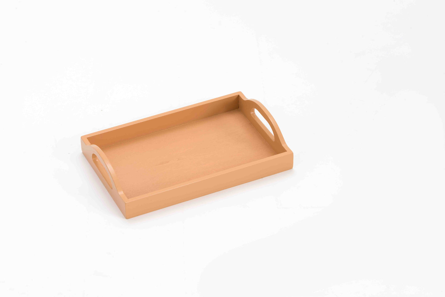 Trays-Small with Handle-16.5*10 cm-Tan