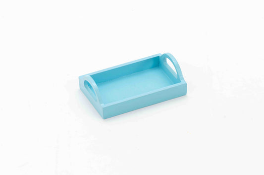 Trays-Small with Handle-16.5*10 cm-Light Blue