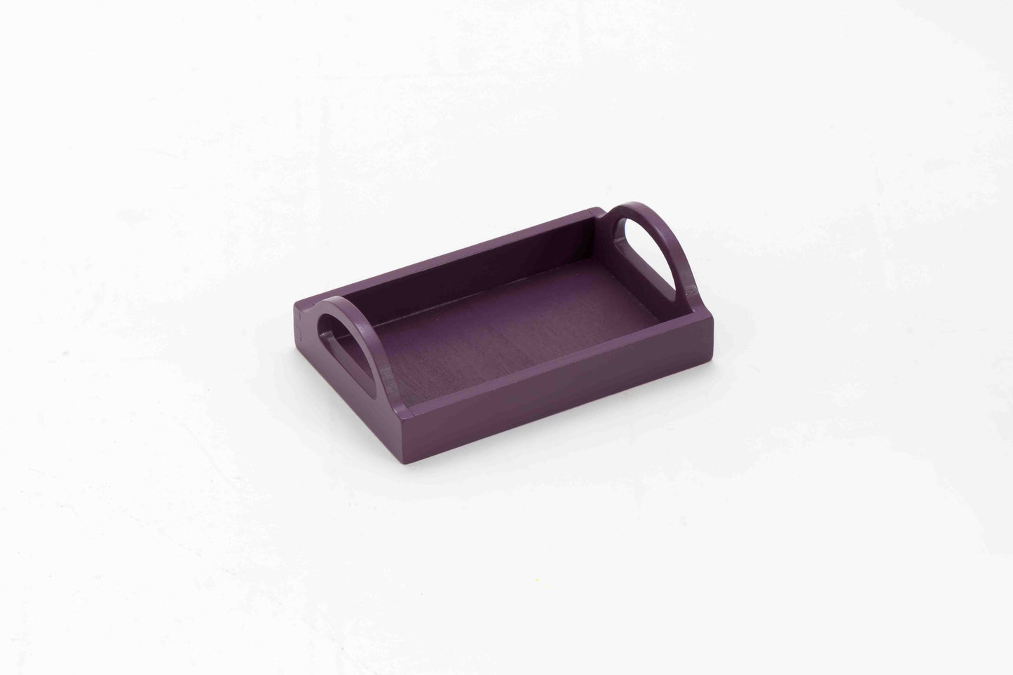 Trays-Small with Handle-16.5*10 cm-Purple