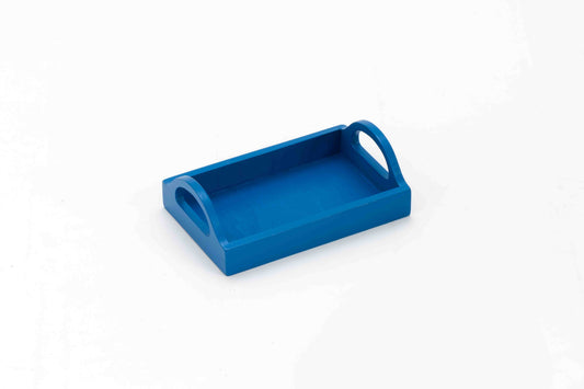 Trays-Small with Handle-16.5*10 cm-Dark Blue
