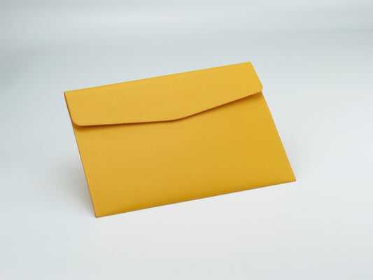 Geography envelope -yellow1